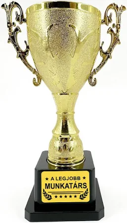 Díszített serleg trófea