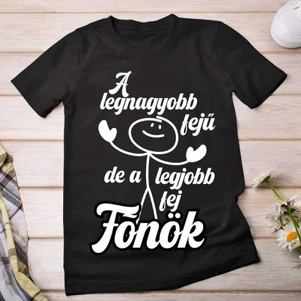 Legjobb Fónök feliratos póló