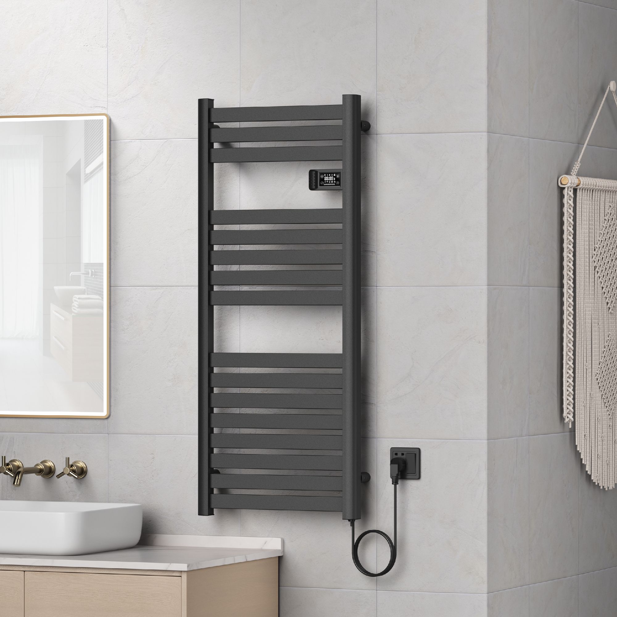 PremiumXL Ringebu elektromos törölközőszárító