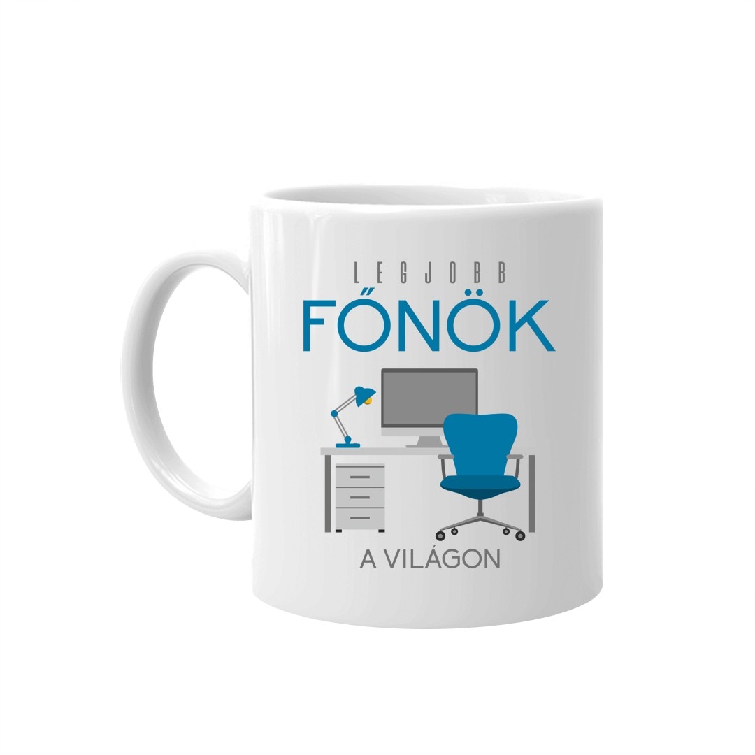 Újratölthető termoszbögre főnöknek